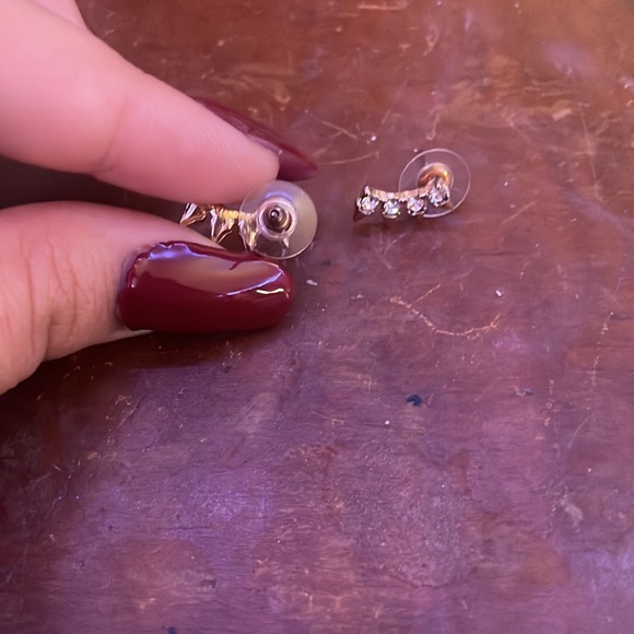 jeweled earrings - Picture 2 of 3